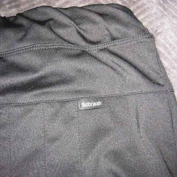 SOBRISAH Skort Women's Size Medium Black Pleats Pocket Tennis Outerwear Shorts - Picture 8 of 10